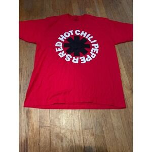 Red Hot Chili Peppers Graphic Print‎ Band Tee Short Sleeve XL streetwear